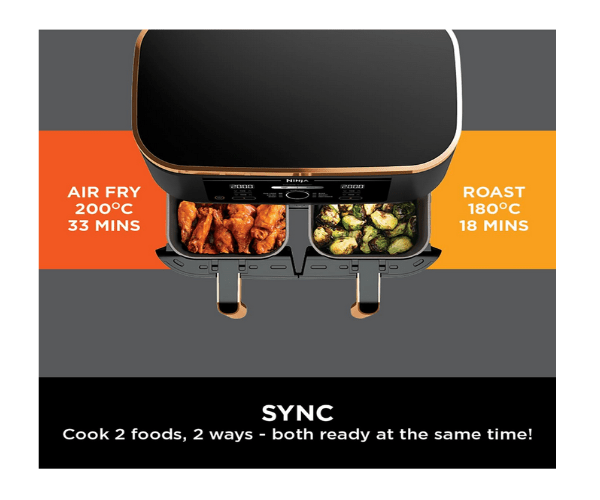 Ninja Foodi MAX Dual Zone Air Fryer